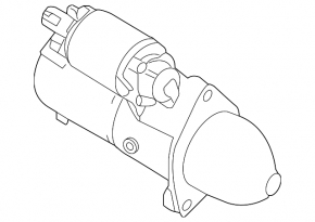 Starter Kia Sorento 14-15 3.3