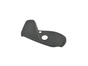 Right side passenger seat trim for Jeep Compass 17-25, black, worn