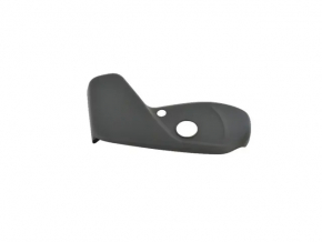 Right side passenger seat trim for Jeep Compass 17-25, black, worn