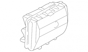 Left ventilation shield Lexus GX470 03-09