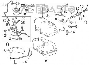 Fuel pump petrol pump Toyota Camry v70 18-24 hybrid