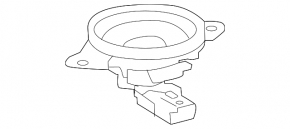 JBL Left Dashboard Speaker for Toyota Camry V55 15-17 (USA)