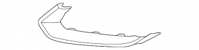 Left front bumper molding for Kia Sportage 23-25, chrome