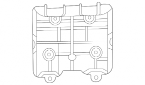 Blind Spot Sensor Bracket Right Ford Escape MK4 20-20