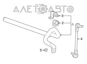 Front stabilizer Chevrolet Bolt EV 17-23