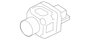 Front camera for the Audi Q7 2016-2019