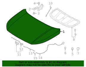 The bare hood of a Hyundai Venue 20-25