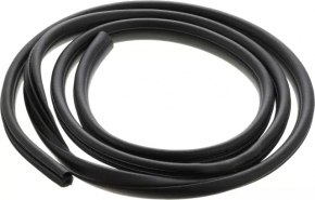 Door seal front left Nissan Versa 12-19 usa black