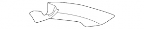 Trunk door trim right Subaru Impreza WRX GH 09-14 5d black