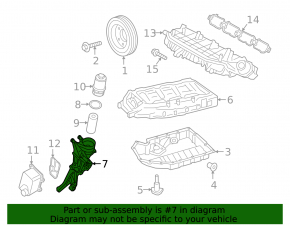 Oil filter housing Porsche Macan 17-18 2.0T