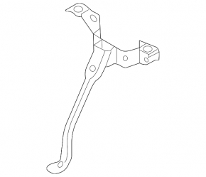 Ford Fiesta 11-19 Hood Lock Bar