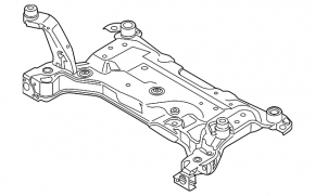 Front subframe Ford Escape MK3 13- pressed