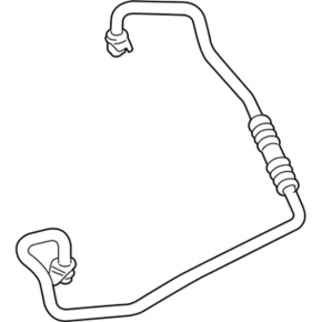 Oil cooler pipe automatic transmission outlet Ford Escape MK3 13-19 1.6T 2.5 2.0T long