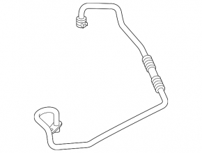 Oil cooler pipe automatic transmission outlet Ford Escape MK3 13-19 1.6T 2.5 2.0T long