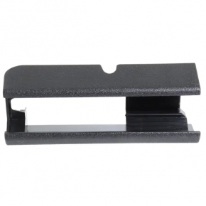 Rear right passenger seat runner trim Ford Fusion mk5 17-20 black, structure