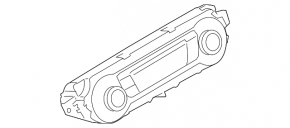 Climate control Ford Transit Connect MK2 13-18 25auto