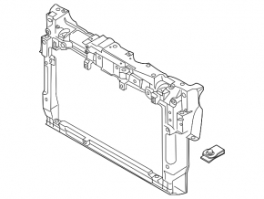Mazda CX-7 06-10 radiator panel TV
