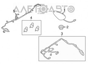 Antenna fin Mazda 6 13-21