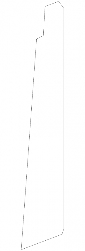 Front left side door trim for Mazda6 03-08