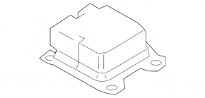 Module srs airbag computer airbags Ford Ecosport 18-22