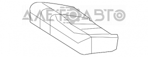 Rear seats, 2nd row, Mercedes X164 GL, beige