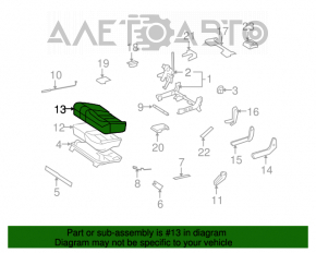 Rear seats, 2nd row, Mercedes X164 GL, beige