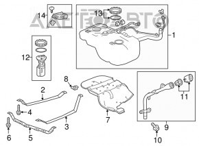 Fuel pump fuel pump Acura MDX 14-20