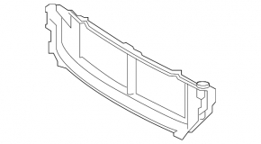 Upper radiator duct Volvo XC90 25-26 type 3