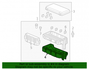 Fuse Box Housing Underhood Right Acura MDX 14-20