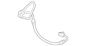 Air Conditioning Condenser-Compressor Hose for Acura MDX 07-13