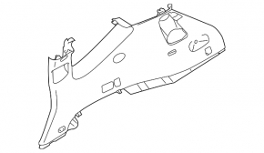 Subaru B10 Tribeca Left Rear Pillar Cover