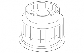 Motor heater fan Mercedes C-class W205 15-21
