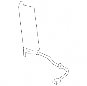 Nissan Leaf 11-12 left seat airbag
