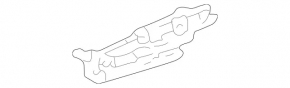 Right bonnet hinge Mercedes W211