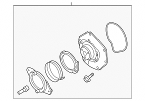 Volvo XC60 10-16 Water Pump
