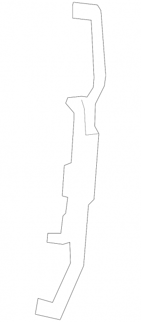 Brake shoe mounting bracket rear left BMW i3 14-20