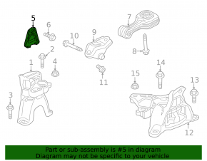 Honda Civic XI FE/FL 22-26 Right Engine Mount Bracket