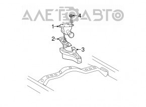 Lexus GX470 spare tire carrier 03-09