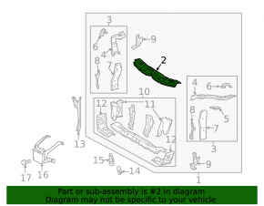TV top bar Toyota Avalon 13-18