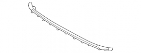 Sealing rubber for the hood-bumper bumper Subaru Solterra 23-24