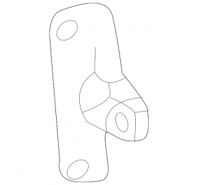 Right upper tailgate shock absorber bracket for Mitsubishi Outlander 22-25