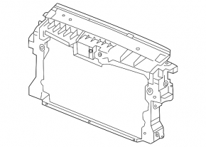 TV panel radiator VW Tiguan 09-17