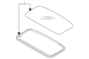 Subaru Outback 10-14 Sunroof Assembly