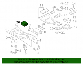 Multimedia controller BMW X5 E70 07-13 worn buttons