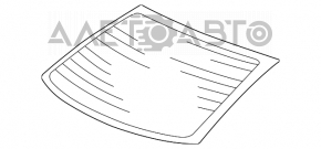 Rear window for Honda Civic 4D 06-09