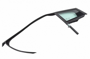 Upper front left door molding for Chevrolet Cruze 16- with glass seal and window