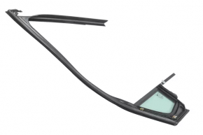 Upper front left door molding for Chevrolet Cruze 16- with glass seal and window