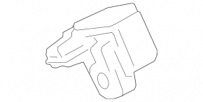 Airbag sensor rear center Subaru Outback 20-23