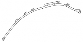 Airbag airbag side curtain right Mercedes W213 E 17-23