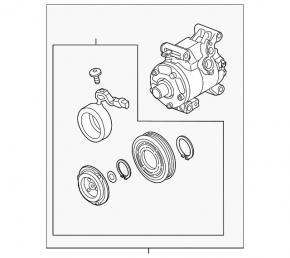 Mazda 6 14-21 Air Conditioning Compressor USA